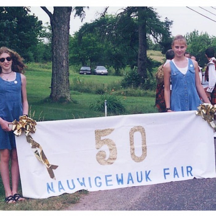 Nauwigewauk Fair 50th anniversary banner